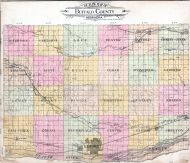 County Outline Map, Buffalo County 1907